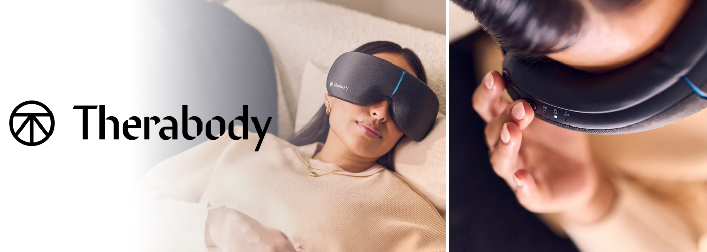 Therabody SmartGoggles Gen 2 Massager | Black | Velonova ®